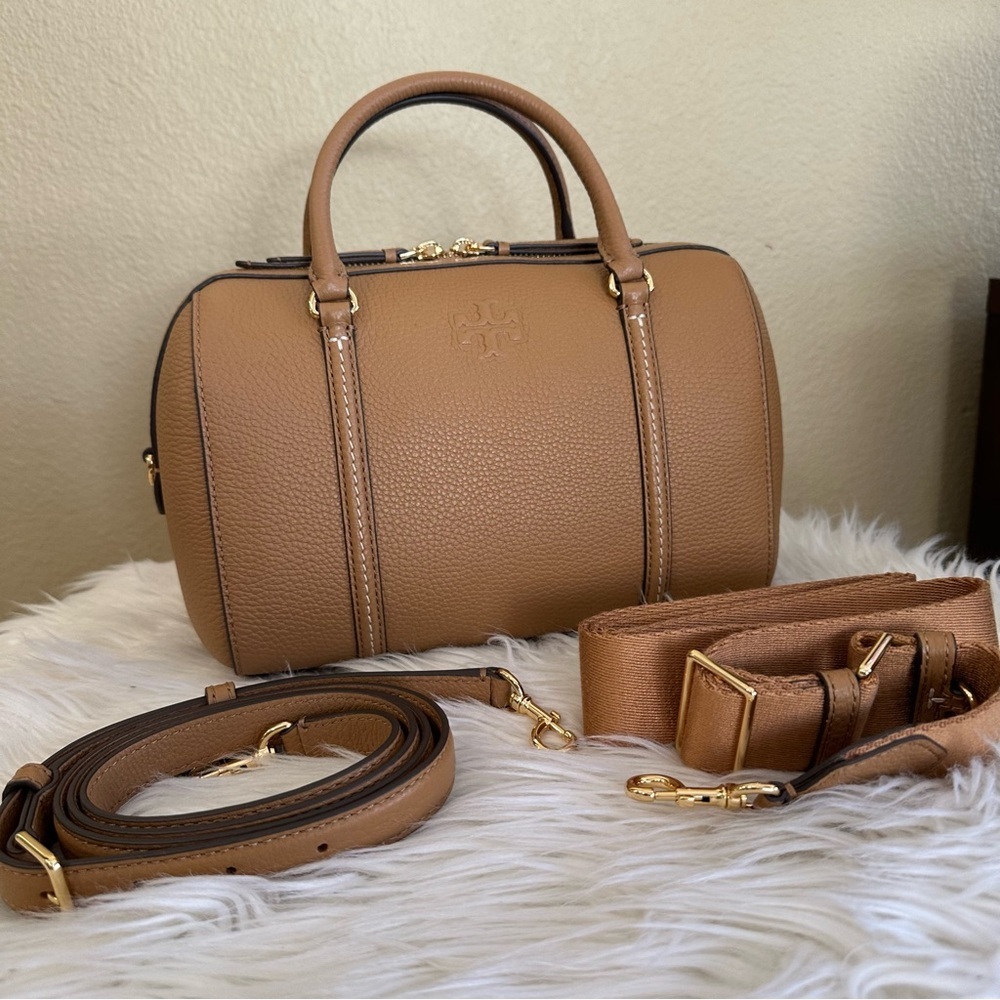 Tory Burch Leather Thea Satchel bag - Picture 8 of 15